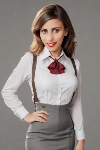 flight attendant,stewardess,businesswoman,business woman,business girl,secretary,bussiness woman,office worker,nurse uniform,women clothes,school uniform,menswear for women,social,white-collar worker,real estate agent,waitress,female doctor,sales person,cute tie,women's clothing,Photography,Realistic