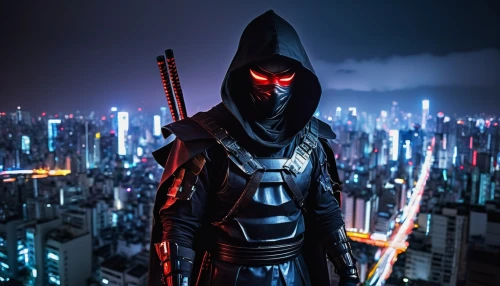 assassin,red hood,hooded man,assassins,cartoon ninja,cyberpunk,awesome arrow,arrow,male mask killer,arrow set,blade,shinobi,spawn,daredevil,vendetta,katana,with the mask,balaclava,masked man,ninjas,Conceptual Art,Graffiti Art,Graffiti Art 04