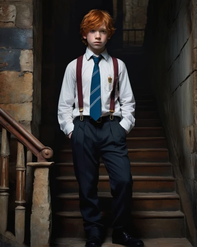 cosplay image,school uniform,potter,ginger rodgers,harry potter,pumuckl,cosplay,school clothes,hogwarts,private school,tyrion lannister,hushpuppy,cosplayer,necktie,child portrait,harry,school boy,halloween costume,rowan,boys fashion,Conceptual Art,Oil color,Oil Color 01