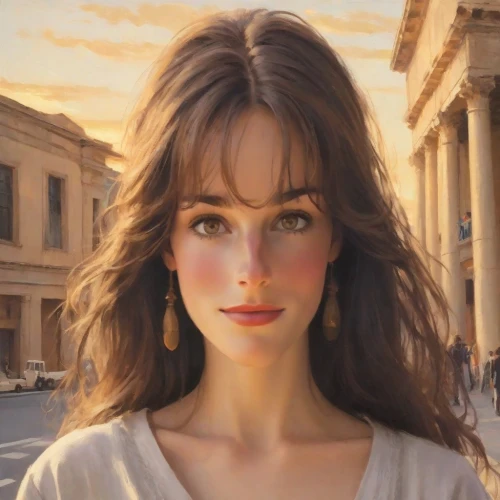 jane austen,girl in a historic way,ancient egyptian girl,artemisia,fantasy portrait,angel moroni,world digital painting,rome 2,portrait of a girl,mystical portrait of a girl,romantic portrait,mary-gold,goddess of justice,elphi,angel face,athena,woman face,the eyes of god,angel,cgi,Digital Art,Classicism