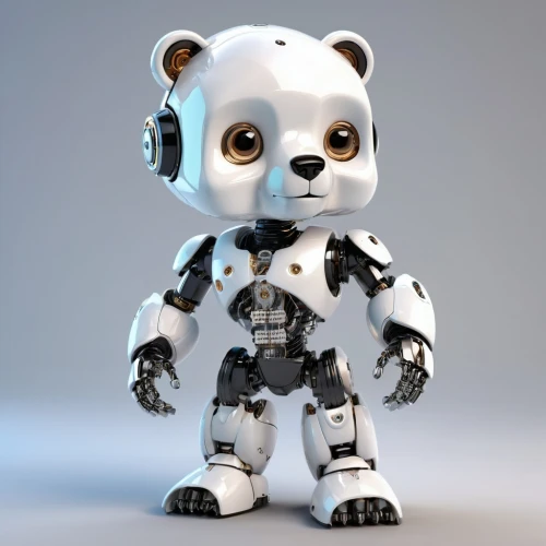 minibot,3d teddy,kawaii panda,bolt-004,3d model,toy bulldog,panda,soft robot,chinese panda,chat bot,humanoid,pandabear,military robot,bot,panda bear,scandia bear,little panda,mech,robot,ursa,Unique,3D,3D Character