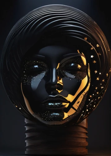 african art,png sculpture,art deco woman,woman sculpture,african woman,cinema 4d,decorative figure,3d model,the hat of the woman,tutankhamun,gold mask,tutankhamen,light mask,african masks,cleopatra,tears bronze,golden mask,crown render,woman's hat,3d object,Conceptual Art,Sci-Fi,Sci-Fi 15