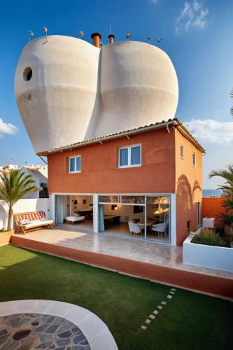 roof domes,holiday villa,aerostat,large home,round house,popeye village,cube stilt houses,dunes house,round hut,holiday home,dali,smart home,roof landscape,dish antenna,musical dome,beautiful home,cube house,housetop,storage tank,smart house,Photography,General,Realistic