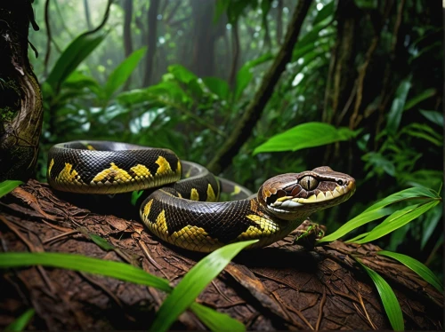 python family,banded geckos,gree tree python,ball python,yellow python,boa constrictor,tropical animals,tree python,african house snake,reptiles,green tree python,snake pattern,pointed snake,tribal masks,rock python,wooden rings,phyllobates,carpet python,exotic animals,tropical birds,Illustration,American Style,American Style 15