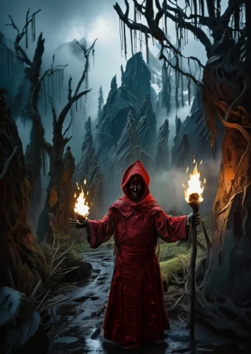 red riding hood,little red riding hood,red coat,grimm reaper,the pied piper of hamelin,red lantern,fantasy picture,dodge warlock,red cape,lamplighter,candlemaker,pall-bearer,pilgrimage,summoner,hooded man,magus,the wanderer,the mystical path,dance of death,fantasy art