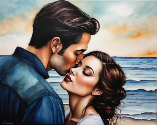 romantic portrait,oil painting on canvas,romantic scene,oil painting,art painting,young couple,oil on canvas,honeymoon,amorous,kissing,italian painter,argentinian tango,first kiss,beautiful couple,love couple,photo painting,couple in love,loving couple sunrise,romantic look,cheek kissing,Conceptual Art,Daily,Daily 34