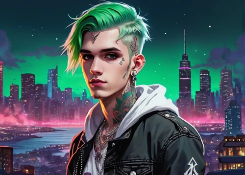 cyberpunk,spotify icon,punk,world digital painting,edit icon,twitch icon,punk design,fan art,game illustration,would a background,felix,youtube icon,dusk background,cyber,tumblr icon,music background,gangstar,cancer icon,game art,download icon,Illustration,Realistic Fantasy,Realistic Fantasy 01