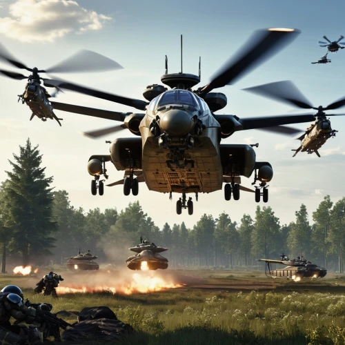 military helicopter,helicopters,rotorcraft,blackhawk,eurocopter,ah-1 cobra,uh-60 black hawk,battlefield,mh-60s,black hawk,helicopter,air combat,westland terrier,harbin z-9,boeing ch-47 chinook,ambulancehelikopter,black hawk sunrise,military aircraft,lost in war,drone operator,Photography,General,Realistic