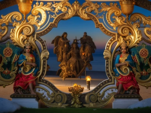 diorama,art nouveau frame,art nouveau frames,altar of the fatherland,mozart fountain,stage curtain,tokyo disneysea,grotto,theater curtain,fountain of neptune,art nouveau,eros statue,the sculptures,bernini altar,the throne,stage design,frame ornaments,puppet theatre,taormina,neptune fountain,Photography,General,Realistic