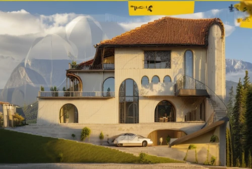 gold castle,house in the mountains,peter-pavel's fortress,house in mountains,transylvania,medieval castle,large home,houses clipart,villa,house for rent,mountain settlement,summit castle,house painting,digital compositing,alpine village,medieval architecture,knight's castle,fairy tale castle,3d rendering,castel,Photography,General,Realistic