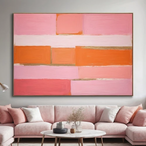 gold-pink earthy colors,watermelon painting,abstract painting,neapolitan ice cream,peach color,pink large,modern decor,aperol,boho art,soft pastel,light pink,mortadella,pink squares,abstract artwork,modern art,pink and brown,desert coral,rose pink colors,pastels,paintings,Art,Artistic Painting,Artistic Painting 26