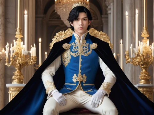 royal,napoleon iii style,emperor,prince,imperial coat,monarchy,regal,king,royalty,royal blue,prince of wales,matador,royal crown,versailles,king crown,kingdom,brazilian monarchy,cosplay image,grand duke,throne,Conceptual Art,Daily,Daily 13