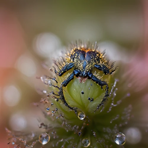 macro world,macro photography,dewdrops,japanese beetle,macro extension tubes,jumping spider,delicate insect,macro shooting,brush beetle,dew droplets,waterdrops,droplet,dew drops,rose beetle,water droplet,garden leaf beetle,sawfly,leaf beetle,dewdrop,blowflies