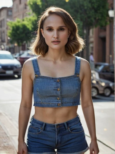 girl in overalls,overalls,crop top,denim,denim bow,tube top,denim skirt,denim background,denims,jeans background,cotton top,denim jeans,greta oto,gap,denim jumpsuit,abs,female model,denim fabric,jean shorts,jean jacket,Art,Classical Oil Painting,Classical Oil Painting 29