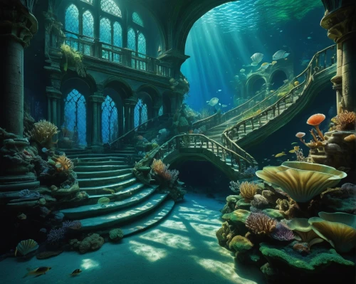 underwater playground,underwater oasis,sunken church,underwater background,under the sea,aquarium,underwater world,ocean underwater,underwater landscape,under sea,house of the sea,coral reef,aquariums,under the water,ocean floor,undersea,underwater,under water,sea life underwater,aqua studio,Photography,Documentary Photography,Documentary Photography 24