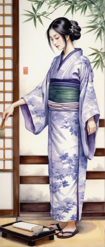 mukimono,kimono,japanese art,japanese woman,kimono fabric,tea ceremony,japanese culture,anime japanese clothing,tatami,japanese-style room,geisha,geisha girl,ikebana,kimonos,japanese floral background,japanese background,shamisen,ryokan,oriental painting,japanese style,Illustration,Realistic Fantasy,Realistic Fantasy 30