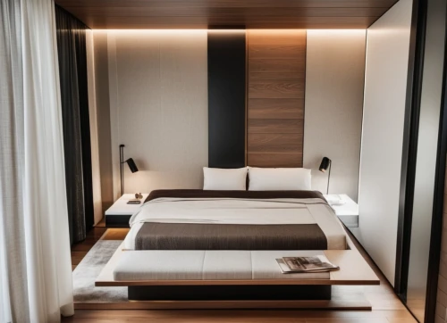 room divider,japanese-style room,modern room,sleeping room,canopy bed,guestroom,guest room,bedroom,bed frame,capsule hotel,sliding door,contemporary decor,modern decor,interior modern design,wooden sauna,wooden wall,hotel w barcelona,four-poster,ryokan,hotelroom,Photography,General,Realistic