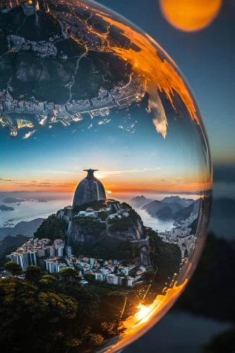 crystal ball-photography,glass sphere,lensball,crystal ball,glass ball,frozen soap bubble,rio de janeiro,frozen bubble,lens reflection,little planet,soap bubble,globes,parabolic mirror,rio de janeiro 2016,rio,giant soap bubble,mirror in a drop,360 ° panorama,globe,brasil,Photography,General,Fantasy