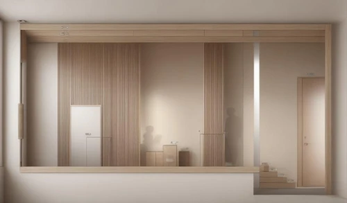 room divider,modern minimalist bathroom,shower door,bamboo curtain,wood mirror,sliding door,bathroom cabinet,walk-in closet,japanese-style room,shower panel,window blind,archidaily,hallway space,hinged doors,laminated wood,armoire,bathroom,modern room,wooden mockup,wall panel,Common,Common,Natural