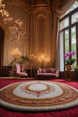 ornate room,royal interior,sitting room,rococo,floral chair,flower carpet,bridal suite,danish room,ballroom,ornate,interior decor,ottoman,europe palace,breakfast room,livingroom,living room,floral decorations,art nouveau design,interior decoration,great room,Photography,General,Commercial