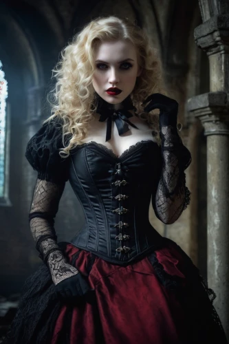 gothic fashion,gothic woman,gothic portrait,gothic style,gothic dress,dark gothic mood,vampire woman,gothic,vampire lady,victorian lady,victorian style,corset,goth woman,victorian fashion,gothic architecture,the victorian era,queen of hearts,overskirt,bodice,dracula,Photography,Fashion Photography,Fashion Photography 24