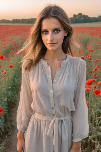poppy fields,poppy field,poppy,field of poppies,poppy red,field of flowers,country dress,red poppy,jessamine,red poppies,flowers field,flower field,meadow,poppy seed,girl in flowers,wildflower,red poppy on railway,countrygirl,beautiful girl with flowers,poppy family,Photography,Realistic