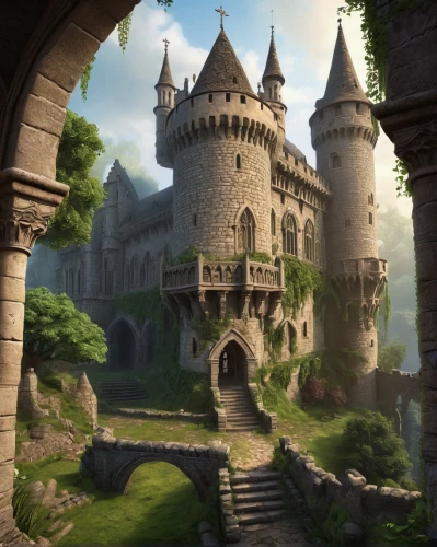 medieval castle,fairy tale castle,castle of the corvin,knight's castle,castleguard,fairytale castle,castel,medieval architecture,castle,templar castle,bethlen castle,castle ruins,medieval,water castle,castles,hogwarts,castle iron market,ruined castle,peter-pavel's fortress,fantasy landscape,Conceptual Art,Fantasy,Fantasy 27