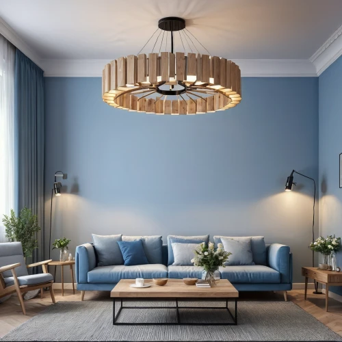 blue lamp,danish furniture,scandinavian style,modern decor,cuckoo light elke,contemporary decor,ceiling lamp,hanging lamp,interior design,blue room,interior decoration,halogen spotlights,track lighting,decor,wall lamp,deco,apartment lounge,light fixture,mazarine blue,search interior solutions