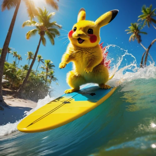 pikachu,pika,surfing,pokémon,pixaba,pokemon,water sports,pokemon go,summer background,full hd wallpaper,surfboard,pineapple background,surf,surfer,surf kayaking,kite boarder wallpaper,pineapple boat,pokemongo,surfboat,pineapple wallpaper,Illustration,Retro,Retro 02