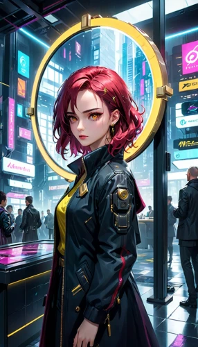 transistor,cyberpunk,shinjuku,shibuya,persona,operator,cg artwork,harajuku,cyber,sci fiction illustration,cyber glasses,game illustration,world digital painting,transistor checking,taipei,umeda,tokyo,gangneoung,nora,osaka,Anime,Anime,General