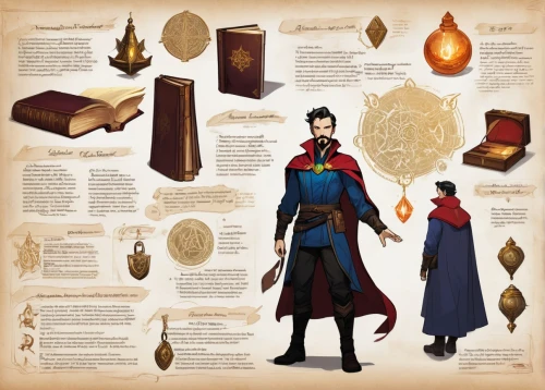 magic grimoire,celebration cape,fairy tale icons,potions,magus,magic book,apothecary,academic dress,infographic elements,guide book,game illustration,illustrations,gentleman icons,amulet,sci fiction illustration,book page,orders of the russian empire,cover parts,imperial coat,lamplighter,Unique,Design,Character Design