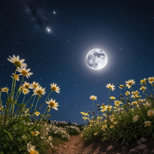 moon and star background,moonlight cactus,moonlit night,moon and star,the moon and the stars,stars and moon,moonflower,star of bethlehem,astronomy,magic star flower,moon photography,blue moon rose,flowers celestial,flower field,star-of-bethlehem,night-blooming cactus,starry night,moon night,night image,moon at night,Photography,General,Realistic