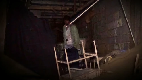 creepy doorway,scaffolding,basement,scaffold,outside staircase,camera operator,cellar,photo session in torn clothes,steel scaffolding,mine shaft,stairwell,woman hanging clothes,steel stairs,stair,ladder,vaulted cellar,the morgue,staircase,rope-ladder,jacob's ladder