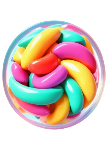 donut illustration,stylized macaron,inflatable ring,squid rings,gummi candy,colored icing,gelatin dessert,gummy worm,neon candy corns,rainbow color balloons,inflates soap bubbles,jelly fruit,gelatin,play-doh,gummies,klepon,neon candies,3d bicoin,colorful pasta,swirls,Unique,3D,Low Poly