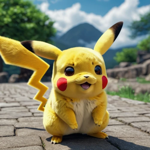 pika,pikachu,pokemon,pixaba,pokémon,pokemon go,abra,3d rendered,knuffig,3d render,cute cartoon character,chu human,yuzu,anime 3d,pokemongo,stud yellow,3d model,cgi,full hd wallpaper,polenta,Photography,General,Realistic