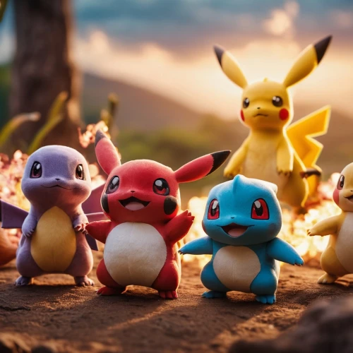starters,pokémon,pokemon,plush figures,lures and buy new desktop,pokemon go,background bokeh,hatchlings,figurines,group photo,pokemongo,generations,full hd wallpaper,trainers,game characters,bokeh effect,plush toys,squad,3d fantasy,characters alive,Photography,General,Cinematic