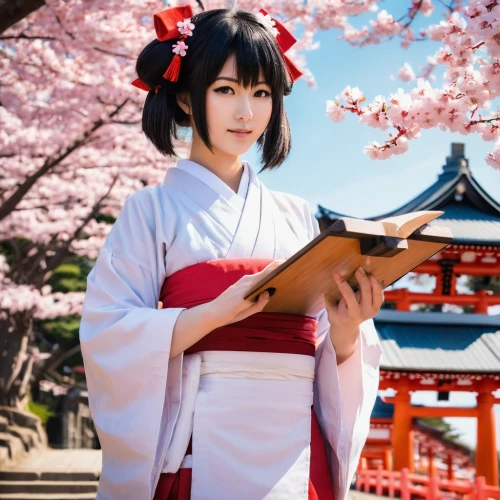 cherry blossom festival,beautiful girls with katana,sakura,sakura blossom,japanese sakura background,kitsune,kimono,japanese culture,sakura blossoms,sakura flowers,hanbok,sakura flower,tsukemono,mukimono,sakura background,anime japanese clothing,ginkaku-ji,cosplay image,japanese woman,japanese kawaii,Conceptual Art,Graffiti Art,Graffiti Art 07