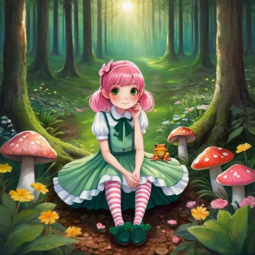 mushroom landscape,fairy forest,forest mushroom,fae,forest background,forest floor,amanita,forest mushrooms,forest clover,toadstools,in the forest,fairy village,toadstool,fairy world,mushroom type,mushroom,club mushroom,wonderland,tree mushroom,forest of dreams,Art,Artistic Painting,Artistic Painting 25