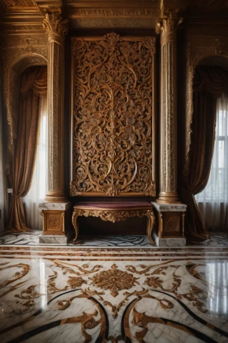 ornate room,the throne,marble palace,moroccan pattern,interior decor,royal interior,damask,luxury decay,ornate,alcazar of seville,interior decoration,throne,fireplaces,ottoman,villa cortine palace,baroque,spanish tile,neoclassical,interior design,interiors,Photography,General,Fantasy