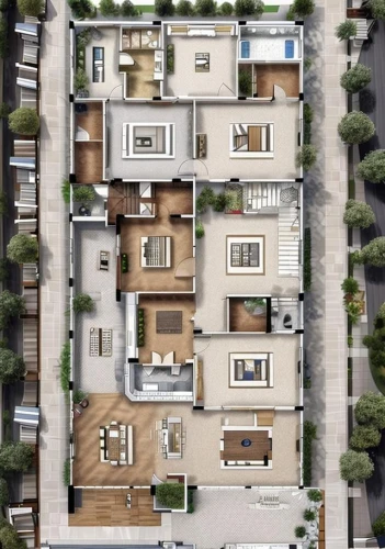 apartments,bird's-eye view,flat roof,sky apartment,view from above,suburban,house roofs,an apartment,from above,residential,overhead view,roofs,garden design sydney,architect plan,overhead shot,street plan,apartment complex,houston texas apartment complex,residential area,garden elevation