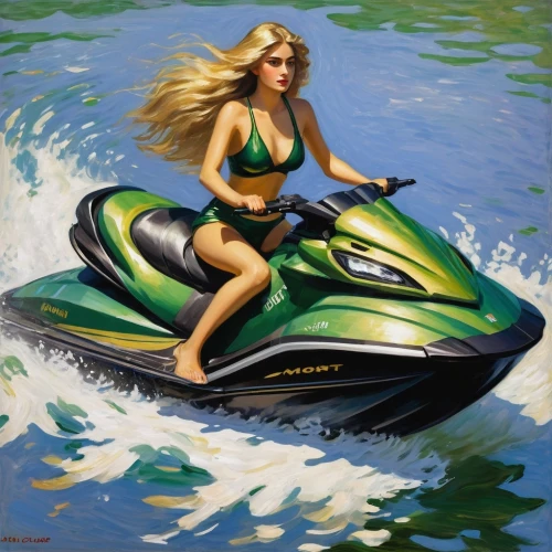 jet ski,watercraft,powerboating,personal water craft,speedboat,motor boat race,waterskiing,surface water sports,water sport,wakesurfing,motorboat sports,water ski,drag boat racing,power boat,water sports,the blonde in the river,tubing,slalom skiing,motorboats,pedal boats,Art,Artistic Painting,Artistic Painting 04