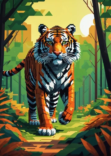 tiger,a tiger,bengal tiger,sumatran tiger,asian tiger,bengal,tiger png,tigers,young tiger,siberian tiger,tiger cub,tigerle,chestnut tiger,digital painting,royal tiger,tiger head,bengalenuhu,world digital painting,vector illustration,sumatran,Art,Artistic Painting,Artistic Painting 29