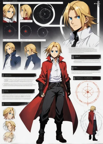 fullmetal alchemist edward elric,darjeeling,male character,heavy object,graf-zepplin,red saber,red blood cell,imperial coat,everett,admiral von tromp,main character,iron blooded orphans,red coat,blood cell,the son of lilium persicum,leo,pollux,ren,belarus byn,kriegder star,Unique,Design,Character Design