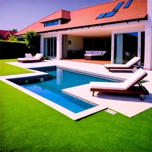 artificial grass,turf roof,roof top pool,roof landscape,pool house,grass roof,outdoor pool,dug-out pool,green lawn,landscape design sydney,landscape designers sydney,infinity swimming pool,golf lawn,flat roof,swimming pool,holiday villa,artificial turf,luxury property,tropical house,roof terrace,Conceptual Art,Sci-Fi,Sci-Fi 18