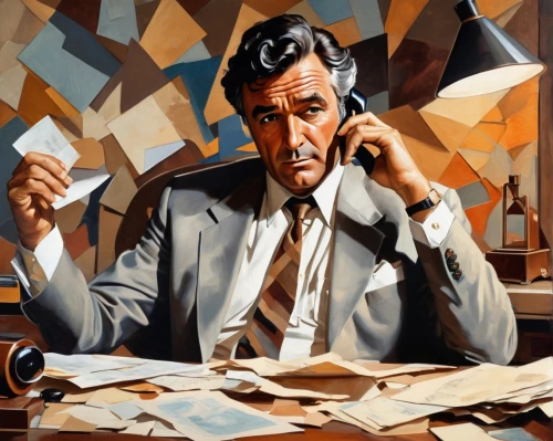 financial advisor,expenses management,stock broker,man with a computer,conference phone,the local administration of mastery,black businessman,white-collar worker,accountant,telegram,business people,videoconferencing,businessman,cary grant,night administrator,telephony,stock trader,administrator,stock exchange broker,project management,Art,Artistic Painting,Artistic Painting 45