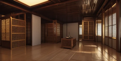 japanese-style room,japanese architecture,3d rendering,room divider,wooden shutters,asian architecture,ryokan,hanok,wooden sauna,bamboo curtain,tatami,render,wooden windows,3d render,patterned wood decoration,3d rendered,japanese-style,modern room,interior design,plantation shutters,Photography,General,Realistic