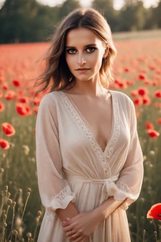 beautiful girl with flowers,celtic woman,girl in a long dress,country dress,girl in flowers,field of poppies,romantic look,floral poppy,field of flowers,poppy fields,romantic portrait,flower background,poppy field,poppy red,flower girl,petal,bridal clothing,meadow,vintage floral,red poppies,Photography,Natural