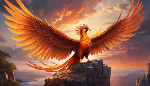 gryphon,firebird,garuda,phoenix,phoenix rooster,griffin,griffon bruxellois,fire angel,pegasus,fawkes,flame spirit,sun wing,firebirds,patung garuda,pillar of fire,uriel,sunburst background,winged,imperial eagle,the archangel,Unique,Design,Logo Design