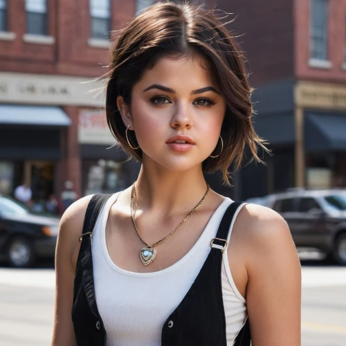 selena gomez,necklace,beautiful girl,on the street,beautiful face,beautiful woman,gorgeous,beauty,pretty,choker,model beauty,cute pretty,billboard,queen,confident,very beautiful,beautifull,rock beauty,beautiful,cute,Art,Artistic Painting,Artistic Painting 24