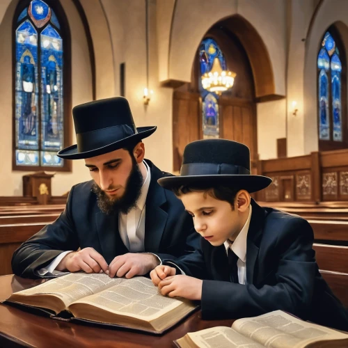 mitzvah,children studying,rabbi,torah,siddur,kippah,synagogue,confer,tutoring,blessing of children,preachers,boy praying,contemporary witnesses,boy's hats,jewish,priesthood,children learning,magen david,judaism,prayer book